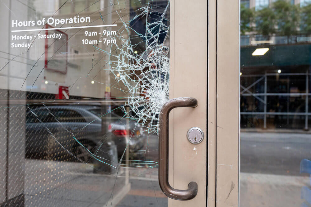 Photo of a Broken Glass
